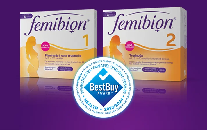 Femibion® – dobitnik prestižne medalje za najbolji omjer kvalitete i cijene!